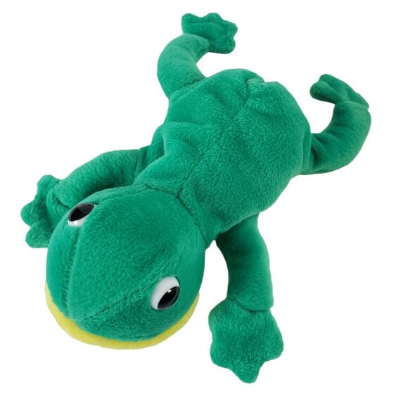 Lot of (6) Frogs TY Beanie Babies Smoochy Avon Full Beans Arby 's Schylling - Picture 2 of 11